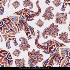 COLORAY.SK Fototapeta Hinduistickí slony Samolepiaca fototapeta 250 x 250 cm