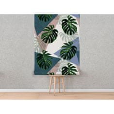 COLORAY.SK Fototapeta Monstera v pastelových farbách Samolepiaca fototapeta 250 x 250 cm