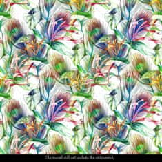 COLORAY.SK Fototapeta Dúhová botanická záhrada Samolepiaca fototapeta 250 x 250 cm