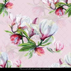 COLORAY.SK Fototapeta Magnolové vetvy Samolepiaca fototapeta 250 x 250 cm