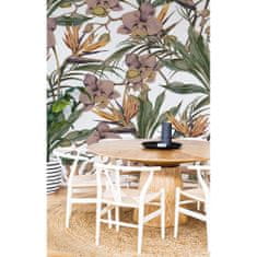 COLORAY.SK Fototapeta Orchidea v glamour štýle Samolepiaca fototapeta 250 x 250 cm