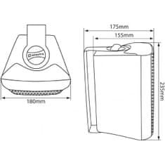 Adastra BC5V-B 100V 5,25" reproduktor, čierny