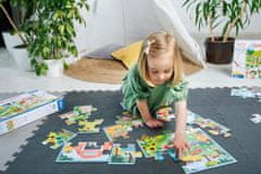 Trefl Obojstranné puzzle Treflíci na statku BABY MAXI 2x10 dielikov