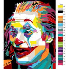 Malujsi Maľovanie podľa čísel - Joker v úžase - 30x40 cm, plátno vypnuté na rám