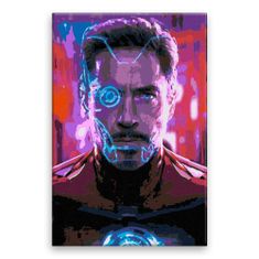 Malujsi Maľovanie podľa čísel - Iron Man 03 - 80x120 cm, bez dreveného rámu