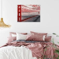 Malujsi Maľovanie podľa čísel - Golden Gate Bridge - 80x60 cm, plátno vypnuté na rám
