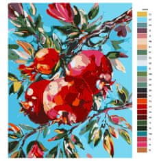 Malujsi Maľovanie podľa čísel - Jarný rozkvet - 80x100 cm, plátno vypnuté na rám
