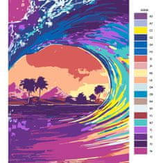 Malujsi Maľovanie podľa čísel - Hawai beach - 40x60 cm, plátno vypnuté na rám