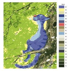 Malujsi Maľovanie podľa čísel - Spokojná mačka - 80x100 cm, bez dreveného rámu