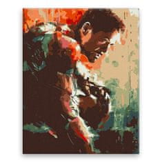 Malujsi Maľovanie podľa čísel - Iron Man - 80x100 cm, plátno vypnuté na rám