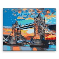 Malujsi Maľovanie podľa čísel - Tower Bridge - 100x80 cm, plátno vypnuté na rám
