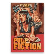 Malujsi Maľovanie podľa čísel - Pulp Fiction 03 - 80x120 cm, bez dreveného rámu
