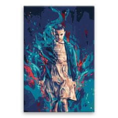 Malujsi Maľovanie podľa čísel - Stranger Things 01 - 40x60 cm, bez dreveného rámu