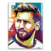 Maľovanie podľa čísel - Messi 01 - 30x40 cm, plátno vypnuté na rám