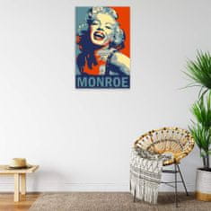 Malujsi Maľovanie podľa čísel - Marilyn Monroe 01 - 80x120 cm, bez dreveného rámu