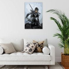 Malujsi Maľovanie podľa čísel - Lara Croft 02 - 80x120 cm, bez dreveného rámu