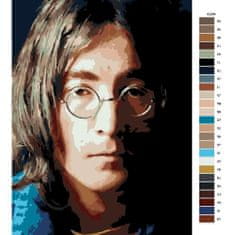 Malujsi Maľovanie podľa čísel - John Lennon 02 - 80x120 cm, bez dreveného rámu