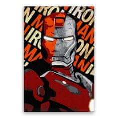 Malujsi Maľovanie podľa čísel - Ironman 01 - 80x120 cm, plátno vypnuté na rám