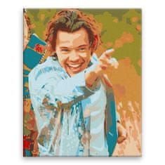 Malujsi Maľovanie podľa čísel - Harry Styles 03 - 80x100 cm, plátno vypnuté na rám