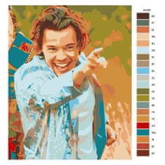 Malujsi Maľovanie podľa čísel - Harry Styles 03 - 80x100 cm, plátno vypnuté na rám
