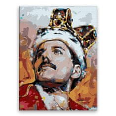 Malujsi Maľovanie podľa čísel - Freddie Mercury 02 - 60x80 cm, bez dreveného rámu