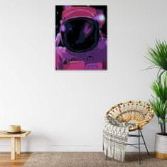 Malujsi Maľovanie podľa čísel - Astronaut vo vesmíre - 80x100 cm, bez dreveného rámu