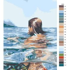 Malujsi Maľovanie podľa čísel - V mori - 80x120 cm, bez dreveného rámu
