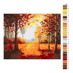 Malujsi Maľovanie podľa čísel - V dubovom lese - 100x80 cm, plátno vypnuté na rám