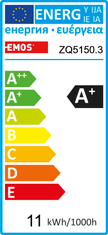 EMOS LED žiarovka Classic A60 10.5W E27 teplá biela