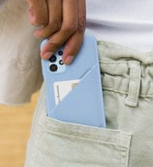 SAMSUNG zadný kryt s vreckom na kartu na Galaxy A13 svetlomodrý