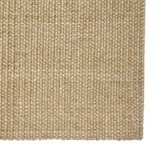 Vidaxl Sisalový koberec na škrabadlo 100x100 cm