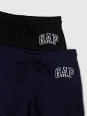 Gap Teplákové kraťasy s logom, 2ks XS