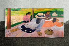 COLORAY.SK Sklenený obraz Siesta tahiti paul gauguin 100x50 cm