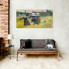 COLORAY.SK Sklenený obraz Postavy maľby 100x50 cm
