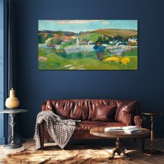 COLORAY.SK Sklenený obraz Swineherd gauguin 120x60 cm