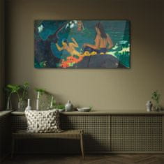 COLORAY.SK Sklenený obraz Tahiti tubby stromy 100x50 cm