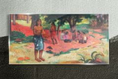 COLORAY.SK Sklenený obraz Zašepkala gauguinová slová 140x70 cm