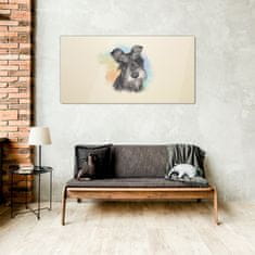 COLORAY.SK Skleneny obraz Maľovanie zvieracie pes 100x50 cm