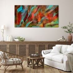 COLORAY.SK Skleneny obraz Maľba abstrakcie 140x70 cm