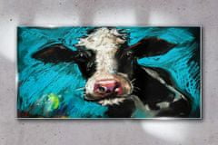 COLORAY.SK Skleneny obraz Abstrakcie zvieracie kravy 100x50 cm