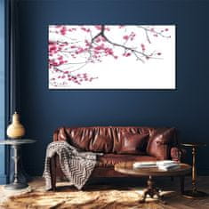 COLORAY.SK Skleneny obraz Konáre stromov kvety 120x60 cm