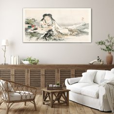 COLORAY.SK Sklenený obraz Ázijský tradičné 140x70 cm