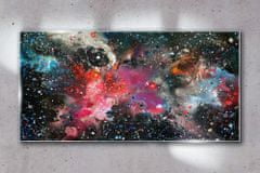 COLORAY.SK Skleneny obraz Abstrakcie cosmos hviezdy 100x50 cm