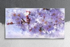 COLORAY.SK Skleneny obraz Maľovanie vetiev kvety 120x60 cm