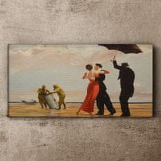 COLORAY.SK Obraz na plátne Beach Rescue Banksy 120x60 cm