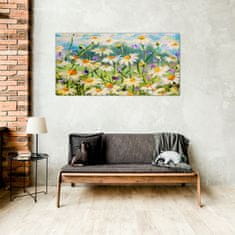 COLORAY.SK Skleneny obraz Abstrakcie kvety príroda 100x50 cm