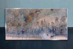 COLORAY.SK Skleneny obraz Lode pobrežie pláž 140x70 cm