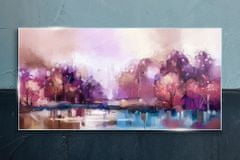 COLORAY.SK Skleneny obraz Stromy s abstrakcie vody 120x60 cm