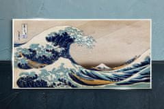 COLORAY.SK Sklenený obraz Kanagawa je veľká vlna 100x50 cm