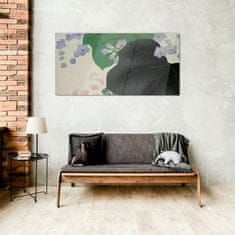 COLORAY.SK Sklenený obraz Abstrakcie ázijských listov 100x50 cm